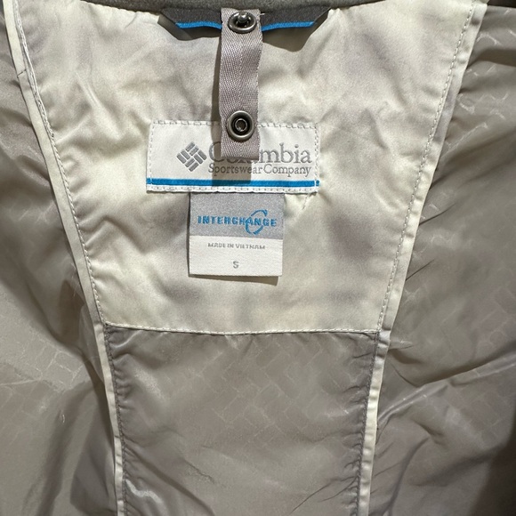 SALE! Women’s Columbia Snowboarding Jacket Gray Small - Picture 5 of 5